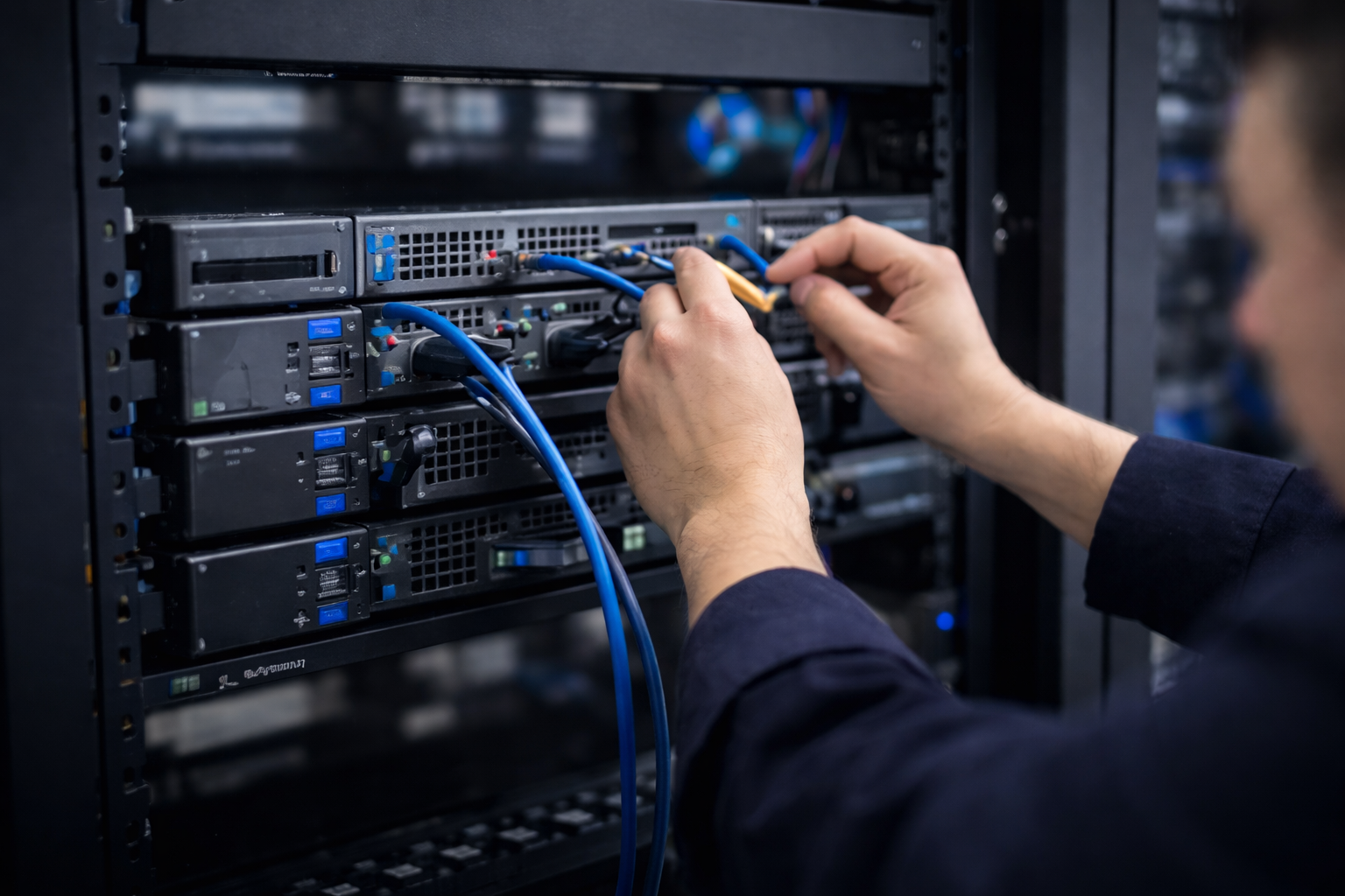 Armado de racks para servidores